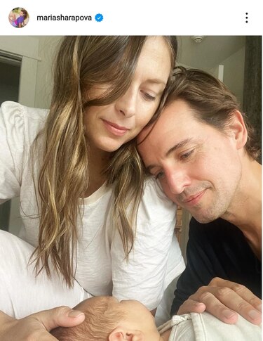 La extenista rusa Maria Sharapova da a luz a su primer hijo