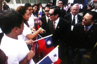 Presidente de Taiwan llega a Panamá