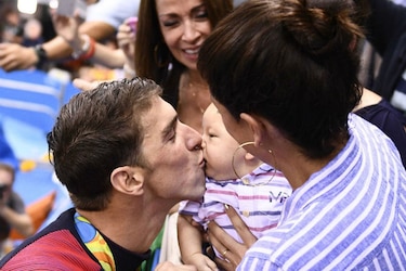 Las dos caras de Michael Phelps