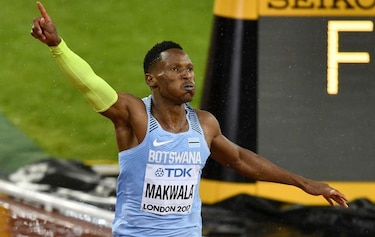 El indomable Isaac Makwala: 'he corrido con rabia'