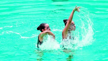 Sincronización en el agua