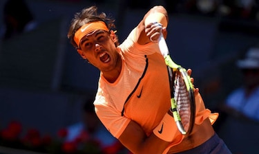 Nadal y Del Potro avanzan en torneo de Madrid