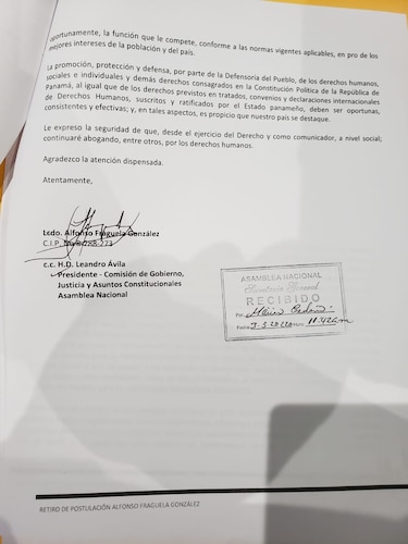 Alfonso Fraguela renuncia a sus aspiraciones al cargo de Defensor del Pueblo