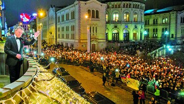 Santos recibe el Nobel de la Paz en nombre de las víctimas