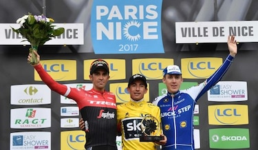 El colombiano Sergio Henao gana la vuelta París-Niza