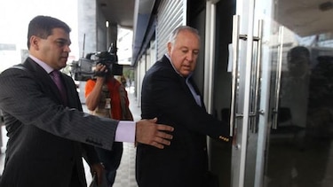Alberto Vallarino sufre accidente en medio de diligencia por caso Cobranzas