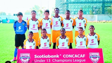 Plaza se despide del Sub-13 de Concacaf