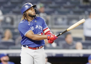 Vladimir Guerrero Jr. va por la triple corona en la Liga Americana 