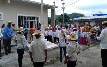 En Colón también celebran el grito de independencia de La Villa de Los Santos