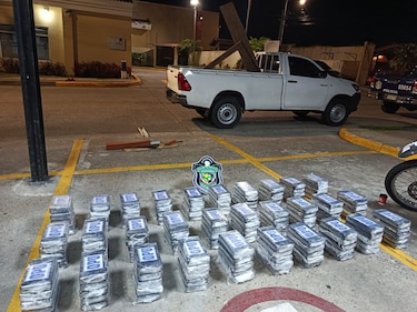 Aprehenden a guatemalteco con 150 paquetes de presunta droga en Brisas del Golf