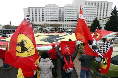 Aficionados homenajean a Schumacher por cumpleaños