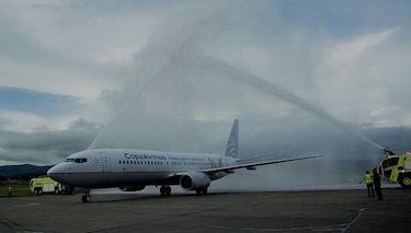 Aterriza en Panamá el avión número 100 de Copa Airlines
