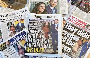 Reino Unido, sacudido por la retirada de Enrique y Meghan