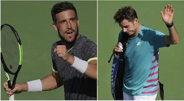Wawrinka, eliminado en Dubái