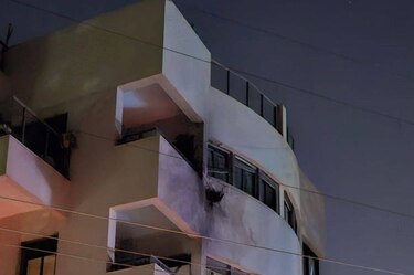 Un dron impacta en edificio de Herzliya, en el centro de Israel