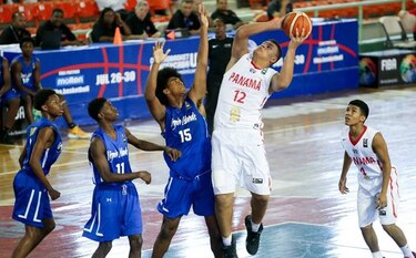 Panamá logra victoria en Centrobasket Sub-17
