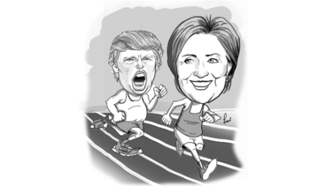 Clinton avanza y Trump retrocede