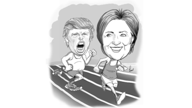 Clinton avanza y Trump retrocede