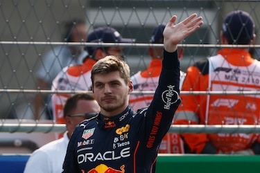 Max Verstappen, feliz de romper récord de victorias, pero dice que va por más