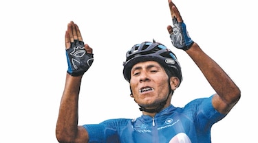 Aislan a Nairo Quintana 