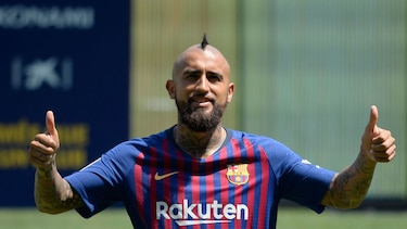 Arturo Vidal 'feliz' tras firmar como nuevo jugador del Barcelona