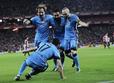 Barcelona saca medio pase a semifinales en Bilbao