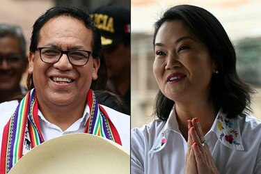 Elecciones en Perú: Roberto Sánchez supera a Keiko Fujimori por un estrecho margen en el reñido recuento de votos para la presidencia