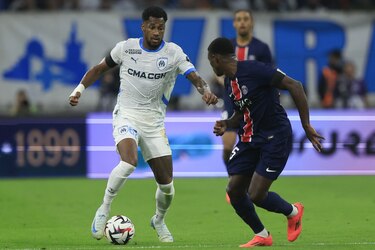 El Marsella de Murillo sucumbe ante el PSG de Luis Enrique