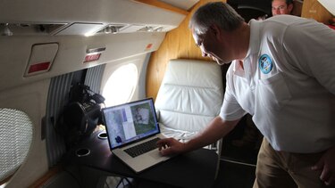 Un avión de la Nasa estudia la cuenca del Canal
