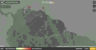 Aumentan las interferencias en los cielos de Venezuela: así se ven afectados los sistemas de navegación de los aviones