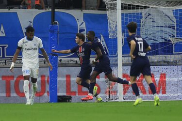El Marsella de Murillo sucumbe ante el PSG de Luis Enrique