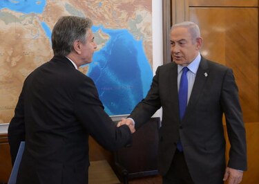 Netanyahu se reúne con Blinken para hablar de ‘la siguiente fase’ de la guerra en Gaza