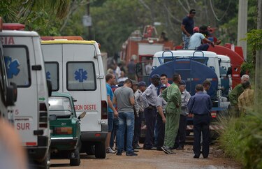 Cuba: avión cae con 110 personas y solo dos mujeres sobreviven