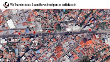 Autoridad de Tránsito licita sistema de semáforos con inteligencia artificial para 16 intersecciones