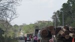 Indígenas abren la carretera Panamericana tras 12 horas de cierre