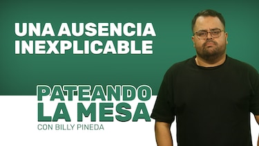 Pateando la mesa: Una ausencia inexplicable