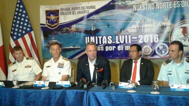 Inaguran Unitas 2016, ejercicio de seguridad naval regional