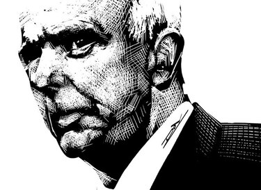 Retrato en blanco y negro