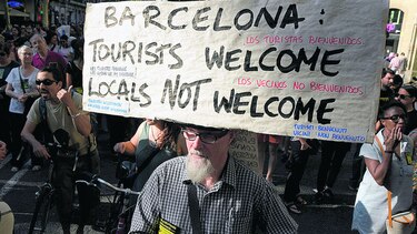 Protestan contra la especulación inmobiliaria