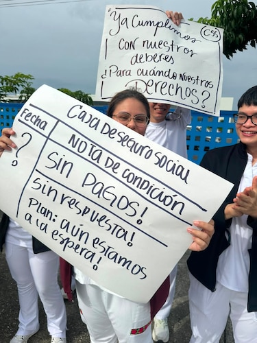 Médicos internos y residentes mantienen protestas; CSS y Minsa anuncian pagos