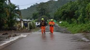 Declaran Alerta Amarilla en cinco provincias y una comarca ante aviso de intensas lluvias