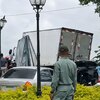 Camión con ayuda humanitaria para Venezuela se queda sin frenos en Parque Omar, pero evita una tragedia