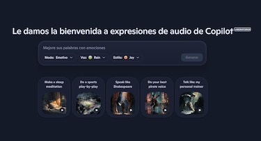 Copilot incorpora un modo Guion para la generación de audio