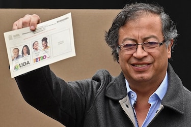 Colombia gira a la izquierda con el triunfo de Gustavo Petro en las elecciones presidenciales
