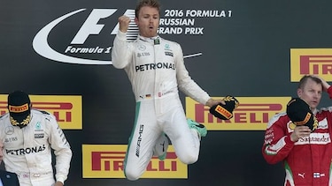 Rosberg gana el Gran Premio de Rusia seguido de Hamilton