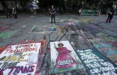 Bajo presión, Nueva York desmantela campamento de manifestantes contra el racismo