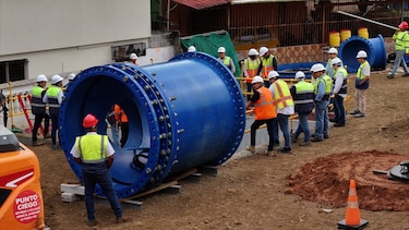 Avanzan los trabajos de interconexión del Anillo Hidráulico Este