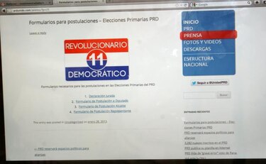 PRD anuncia periodo de postulación para primarias del 2 de junio