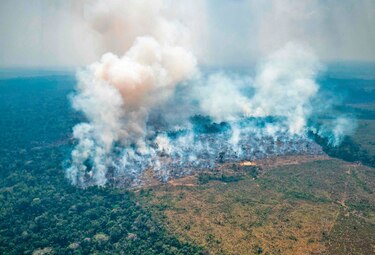 Bogotá, en alerta ambiental por incendio 