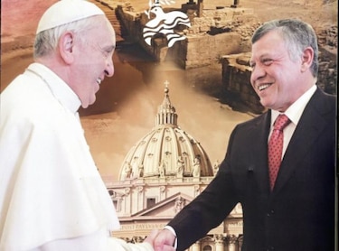 Francisco en Jordania pide salida pacífica a crisis Siria y defiende libertad